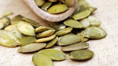 Pumpkin seeds to remove parasites from the body