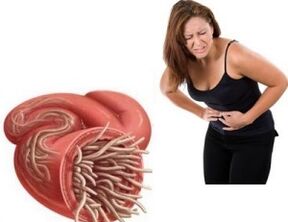 Symptoms of parasites in the body